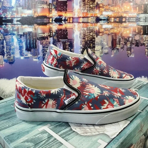 Vans Crew Floral 💐🌼 Classic slip-on (CL) - Picture 9 of 14